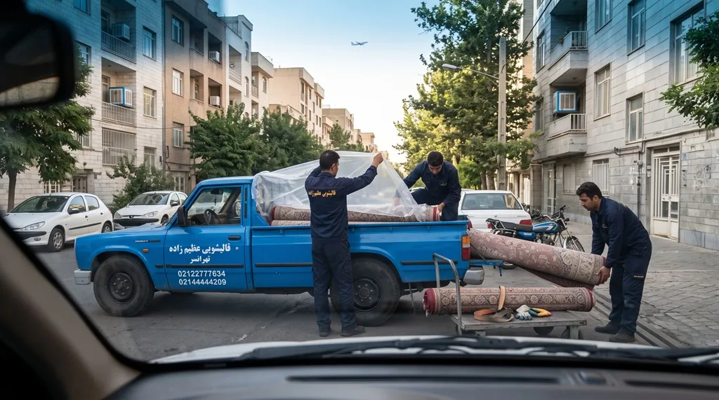 قالیشویی در تهرانسر