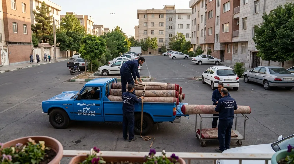قالیشویی در تهرانسر