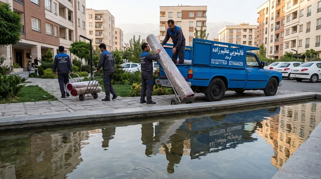 قالیشویی در کوهک