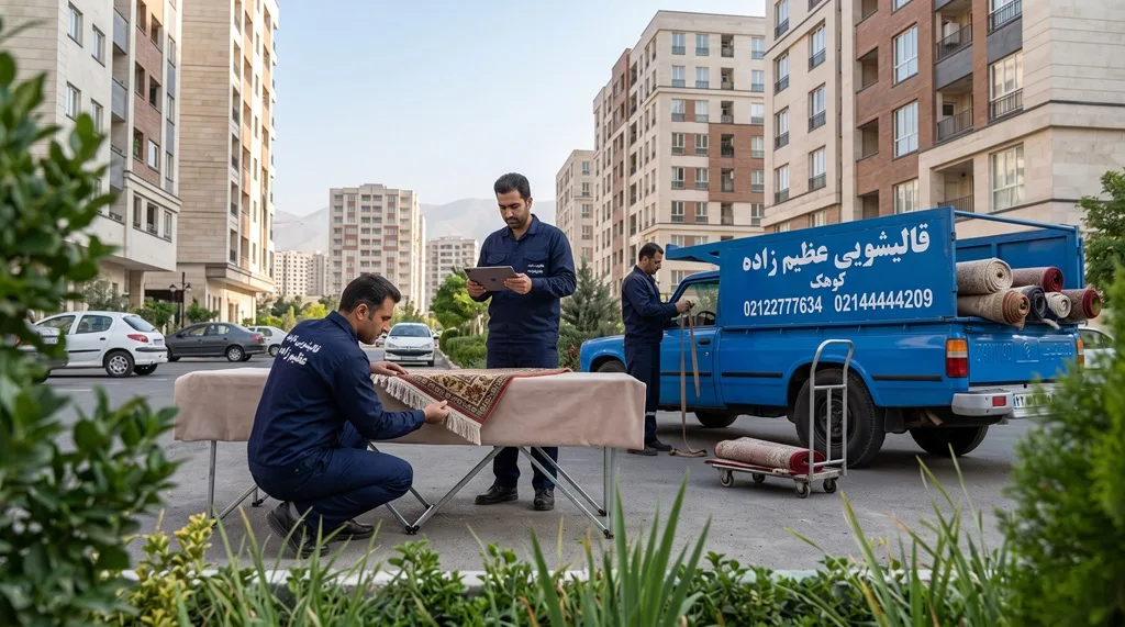 قالیشویی در کوهک